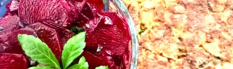 Rote Bete Salat & Tortilla